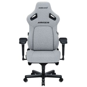 Anda Seat Kaiser 4 XL – Ash Grey Fabric Gaming Chair