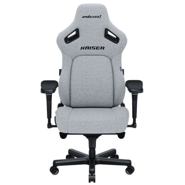 Anda Seat Kaiser 4 XL – Ash Grey Fabric Gaming Chair