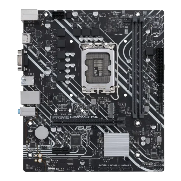 MSI PRIME H610M-K D4 – DDR4, PCIe 4.0, Intel H610 - Image 2