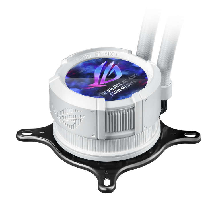 ROG Strix LC III 360 ARGB LCD White – Liquid CPU Cooler - Image 5