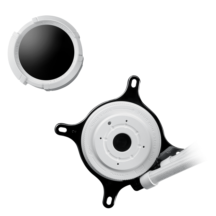 ROG Strix LC III 360 ARGB LCD White – Liquid CPU Cooler - Image 6