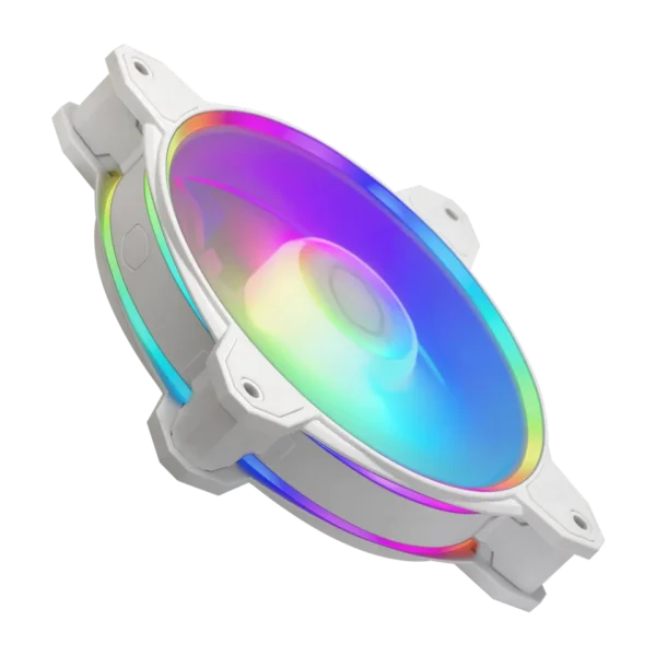 Cooler Master MF120 Halo² White – Dual Loop ARGB 120mm Fan - Image 3