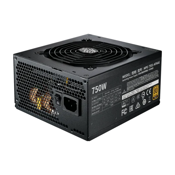 Cooler Master MWE Gold 750 – Full Modular 80+ Gold PSU - Image 2