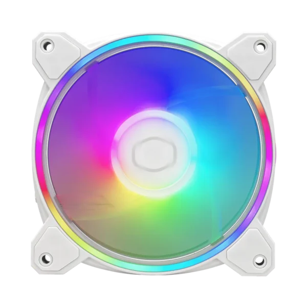 Cooler Master MF120 Halo² White – Dual Loop ARGB 120mm Fan - Image 2