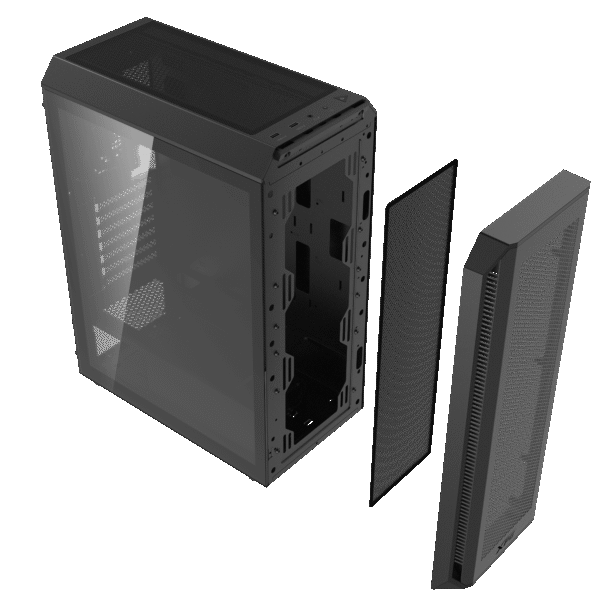 XPG VALOR AIR PLUS Mid-Tower Gaming Chassis – Black - Image 15