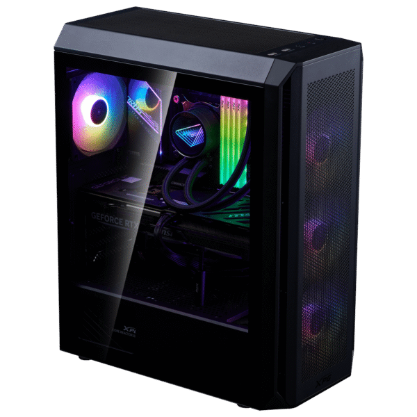 XPG VALOR AIR PLUS Mid-Tower Gaming Chassis – Black - Image 3
