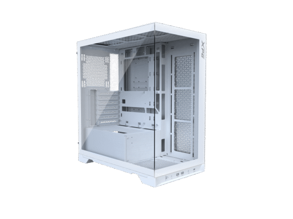 XPG INVADER X Mid-Tower PC Chassis – Black & White - Image 2