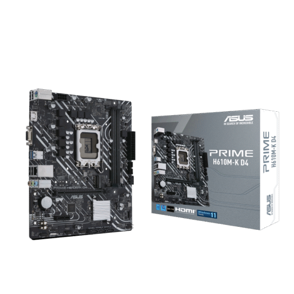 MSI PRIME H610M-K D4 – DDR4, PCIe 4.0, Intel H610