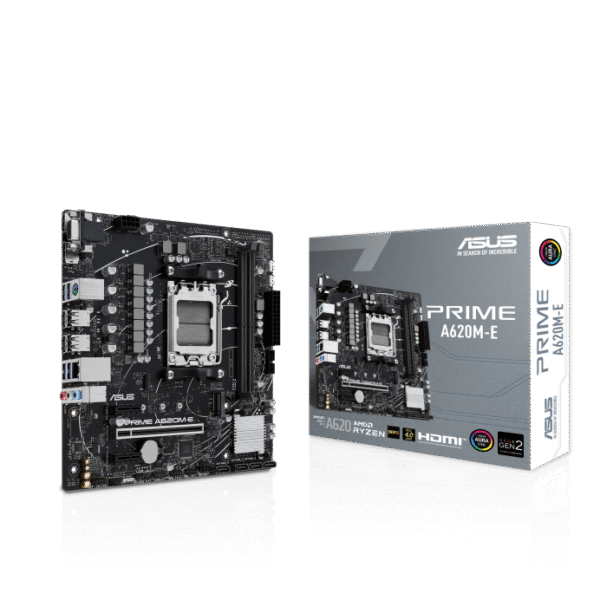 ASUS PRIME A620M-E – A620 DDR5 Micro-ATX Board