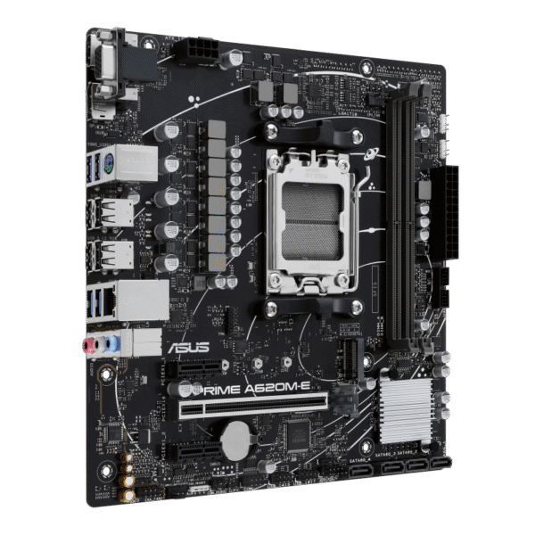 ASUS PRIME A620M-E – A620 DDR5 Micro-ATX Board - Image 3
