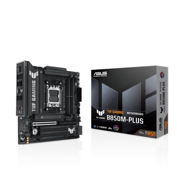 ASUS TUF GAMING B850M-PLUS – DDR5 & PCIe 5.0 Micro-ATX