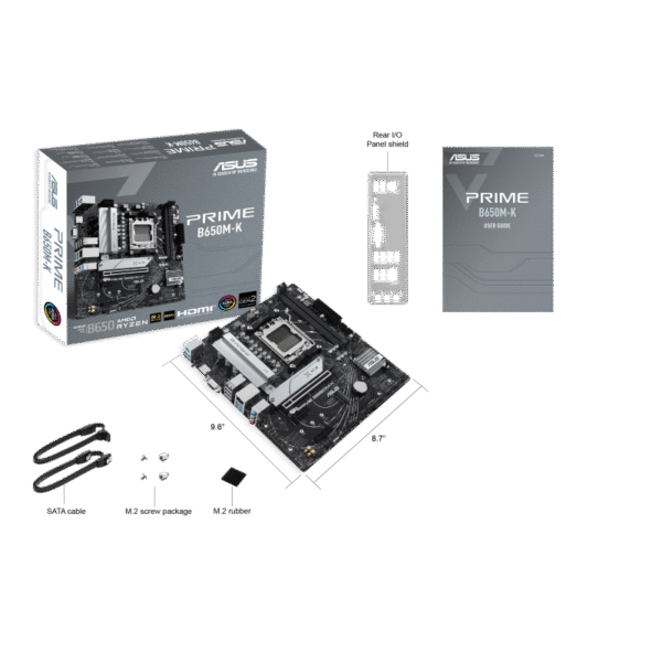 ASUS PRIME B650M-K – B650 DDR5 Micro-ATX Motherboard - Image 7