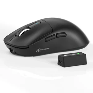 Attack Shark X3 Pro Gaming Mouse Black & White – RGB