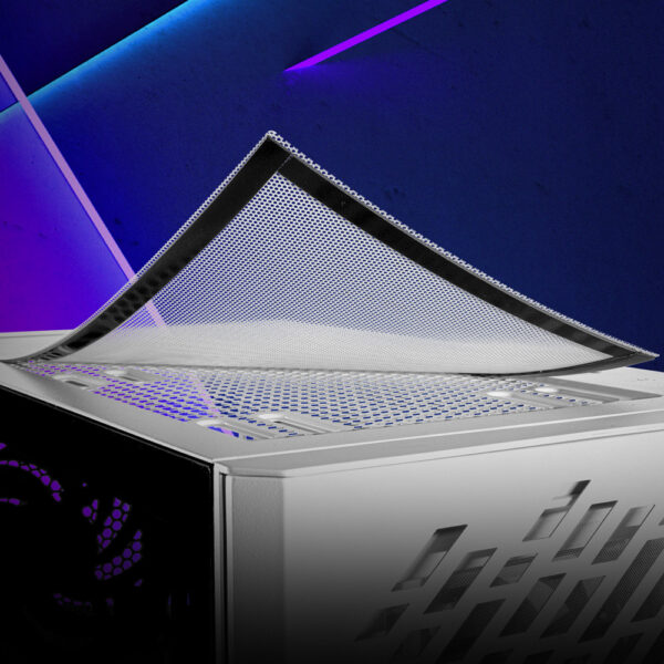 XPG VALOR AIR Compact Mid-Tower Chassis – Black & White - Image 6