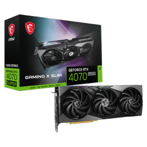 MSI GeForce RTX 4070 SUPER 12G GAMING X SLIM
