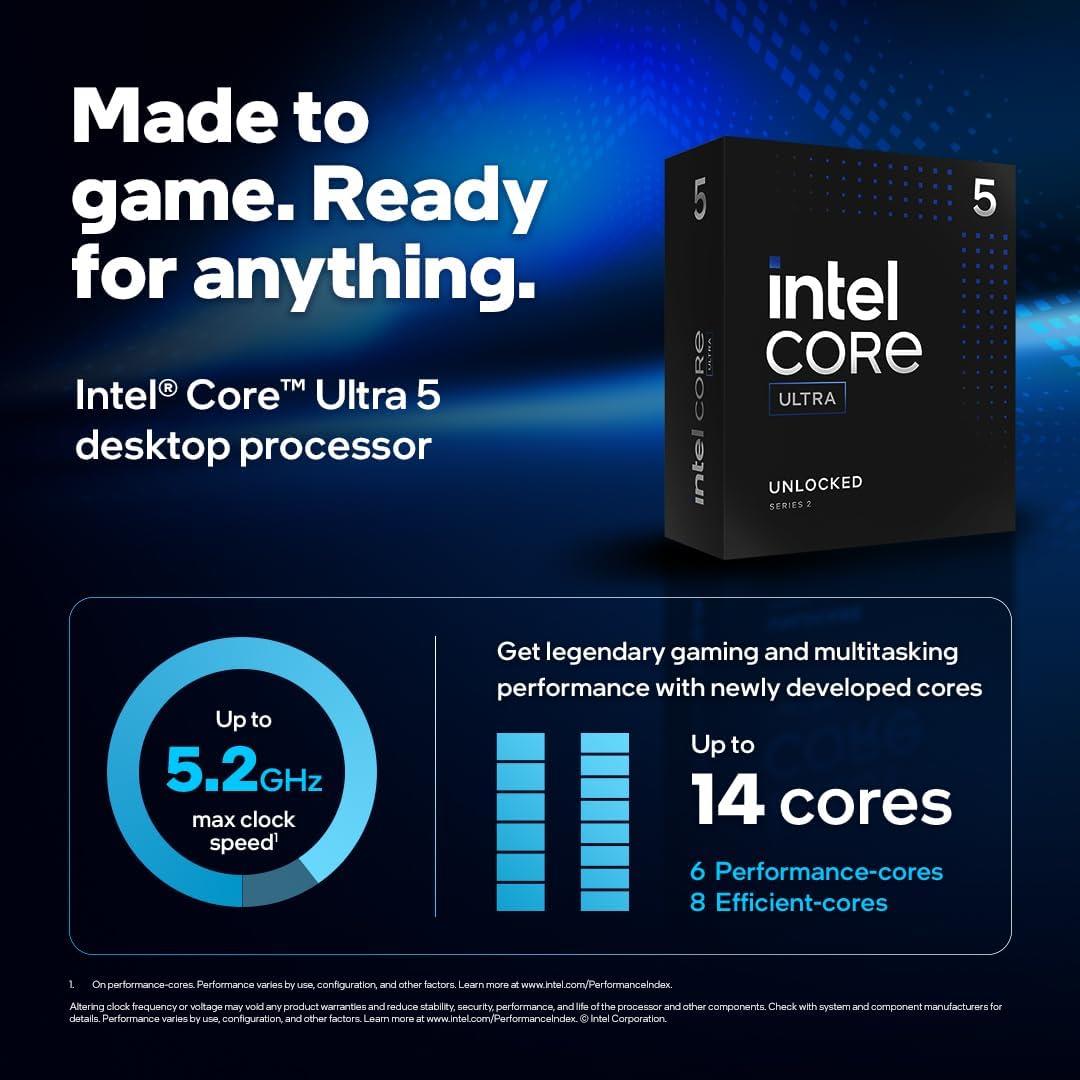 Intel Core Ultra 5 245KF Processor - Image 3