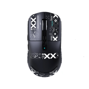Attack Shark X6 Gaming Mouse Black & White – RGB