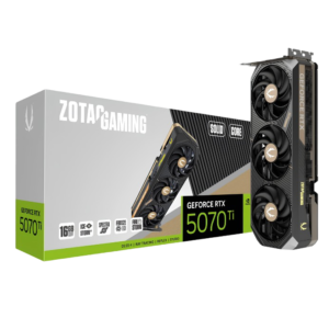 ZOTAC GAMING GeForce RTX 5070 Ti SOLID CORE