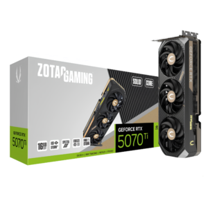 ZOTAC GAMING GeForce RTX 5070 Ti SOLID CORE