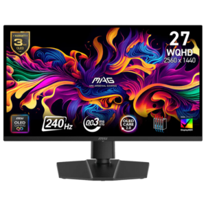 MSI MAG 273QP QD-OLED 27" QHD 240Hz Gaming Monitor