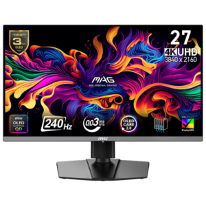 MSI MAG 272UP QD-OLED 27" QHD 240Hz Gaming Monitor