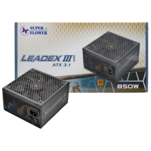 Super Flower LEADEX III Gold 850W – Fully Modular