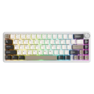Attack Shark X66 Gaming Keyboard – Cheese White