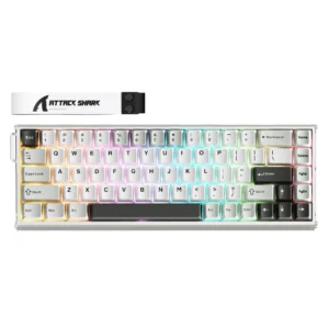Attack Shark X68 HE Max Gaming Keyboard – Star White