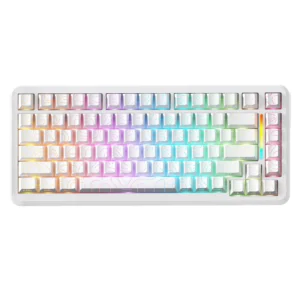 Attack Shark X82 PRO HE – White Contours 75% RGB Gaming Keyboard