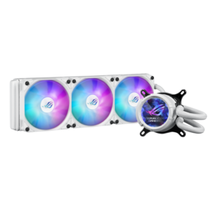 ROG Strix LC III 360 ARGB LCD White – Liquid CPU Cooler
