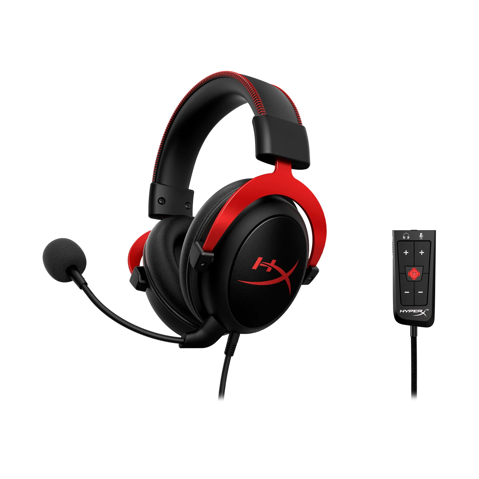 HyperX Cloud II – Gaming Headset: 7.1 Surround Sound, Comfort, and Durability - Image 2