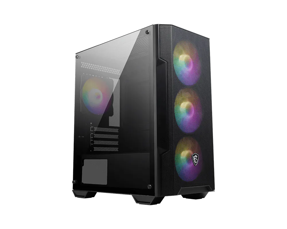 MAG FORGE M100A Micro-ATX Case with ARGB Fans