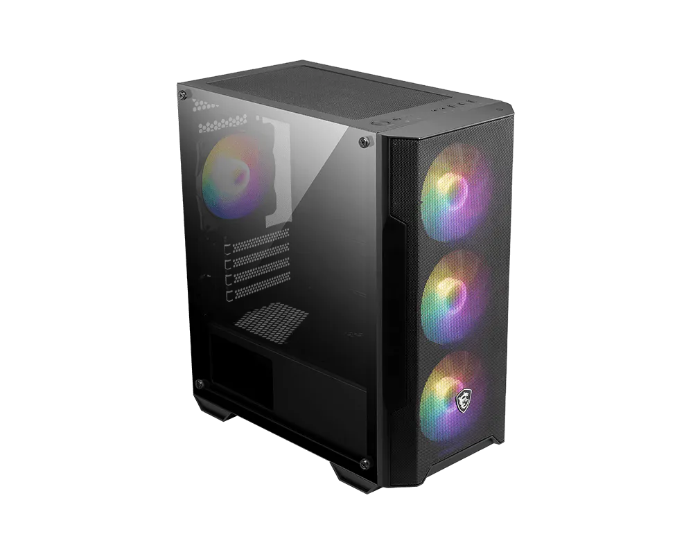 MAG FORGE M100A Micro-ATX Case with ARGB Fans - Image 2