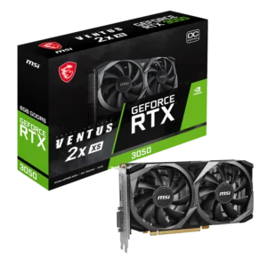 MSI RTX 3050 VENTUS 2X XS 8GB Graphics Card
