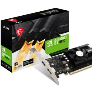 MSI GeForce GT 1030 4GD4 LP OC Low-Profile Graphics Card