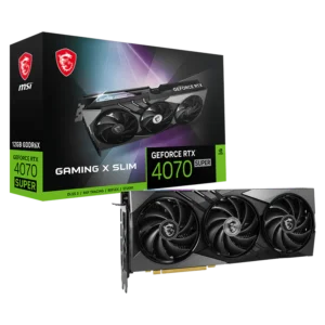 MSI GeForce RTX 4070 SUPER 12G GAMING X SLIM