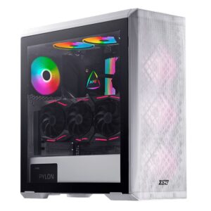 XPG DEFENDER Mid-Tower Gaming Chassis – White