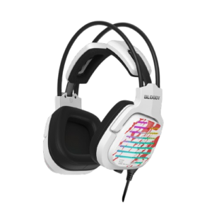 Bloody G565 Energy White USB Gaming Headset Virtual 7.1 RGB