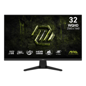 MSI MAG 325QF E18V – 32" WQHD 180Hz  Gaming Monitor