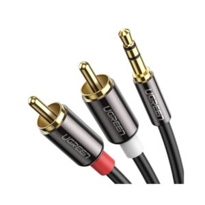 UGREEN 3.5mm Male to 2RCA Male Audio Cable 3M (Black)