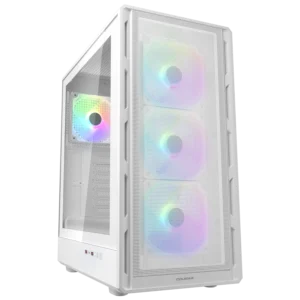 COUGAR AIRFACE PURE RGB White Mid Tower Gaming Case