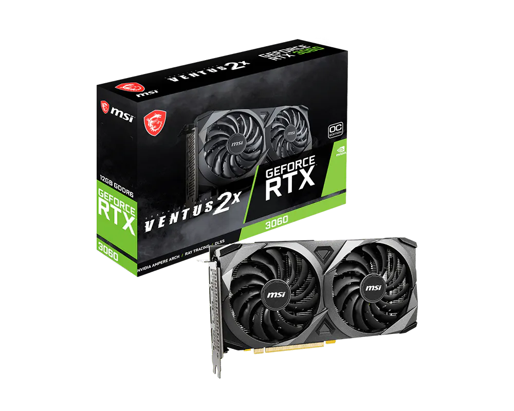 GeForce RTX™ 3060 VENTUS 2X 12G OC