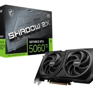MSI RTX 5060 Ti SHADOW 2X OC PLUS 16GB GDDR7 GPU