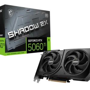 MSI RTX 5060 Ti SHADOW 2X OC PLUS 8GB GDDR7 GPU