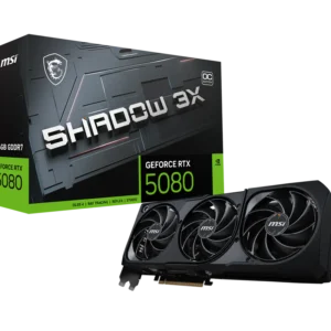 MSI GeForce RTX 5080 16G SHADOW 3X OC Graphics Card