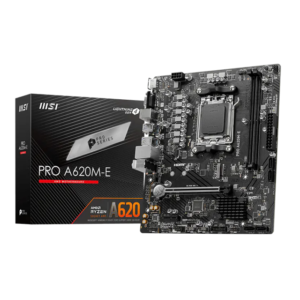MSI PRO A620M-E DDR5 AM5 Micro-ATX Motherboard