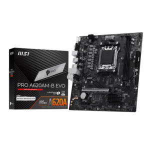 MSI PRO A620AM-B EVO DDR5 Micro-ATX Motherboard