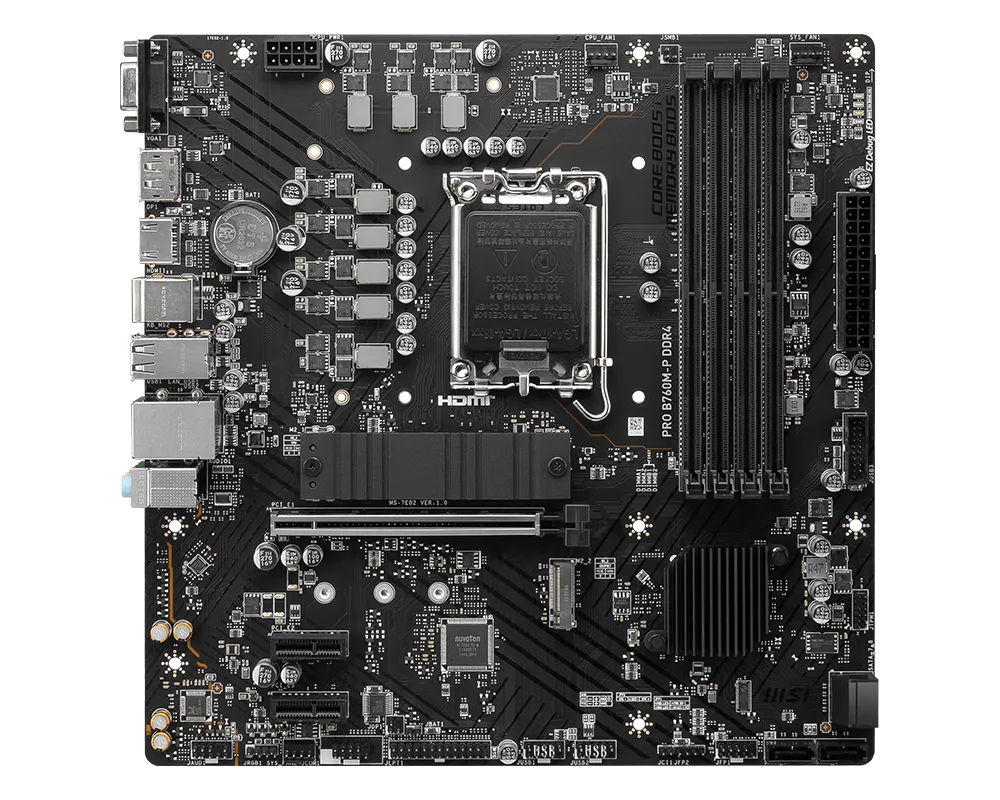PRO B760M-P DDR4 1