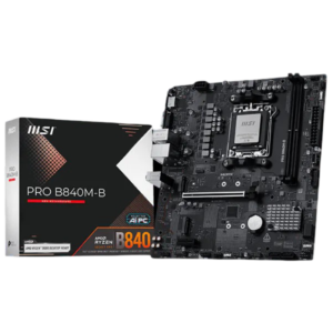 MSI PRO B840M-B DDR5 Micro-ATX Motherboard