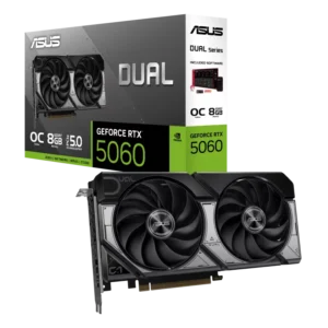 ASUS Dual GeForce RTX 5060 8GB GDDR7 OC Graphics Card